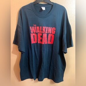 The Walking Dead Logo Black T-Shirt - XXL
